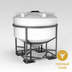 Емкость ФМ 3000л в обрешетке в Мамадыше