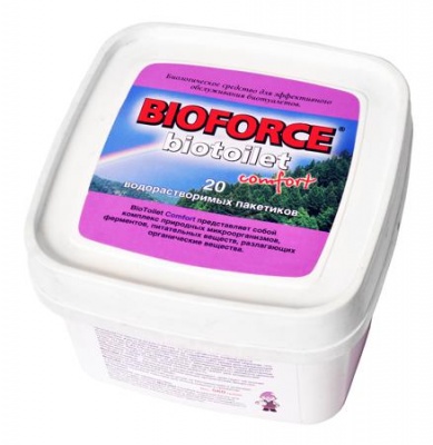 BIOFORCE BioToilet Comfort (20x28г) 560г - Для портативных биотуалетов