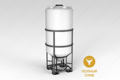 Емкость ФМ 2000л в обрешетке в Мамадыше